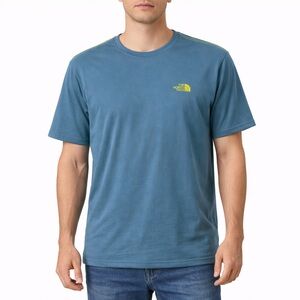 The North Face Men's Blue Short Sleeve Tee